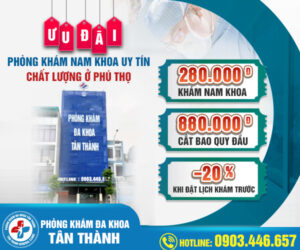 [Phú Thọ] Phòng Khám Nam Khoa Uy Tín, Chất Lượng Nên Khám